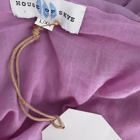 HOUSE OF SKYE FRILLS MAXI DRESS NWT L/ XL - Picture 2 of 7